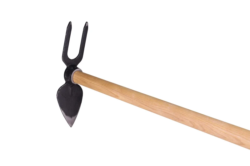 Gartenhacke "Daisy M" 2-Zinken-Doppelhacke Stiel 1050 mm geschmiedet stabil