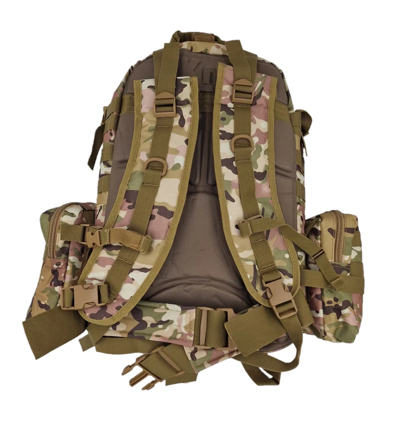 Armee-Style Rucksack 45 liter Camouflage BW BH wasserabweisend wüste tarn beige