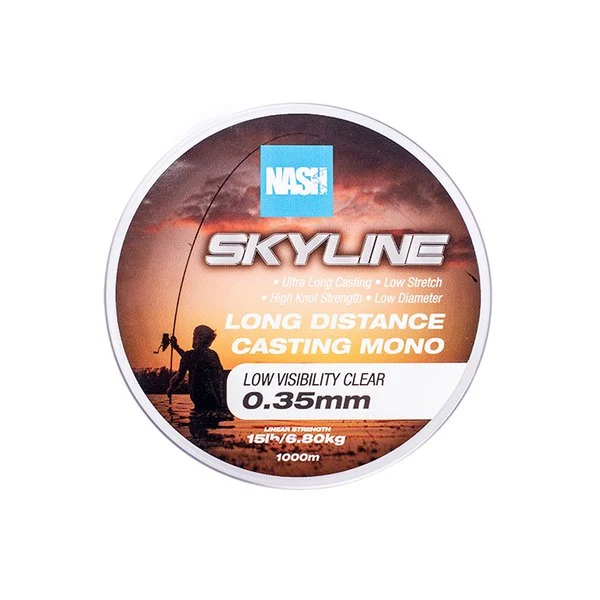 Nash Tackle Skyline Mono Low Visibility Clear