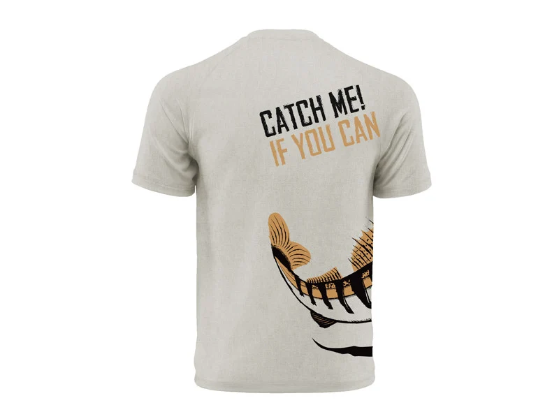 Delphin T-Shirt CatchME! ZANDER | Hochwertiges Anglershirt | Baumwolle