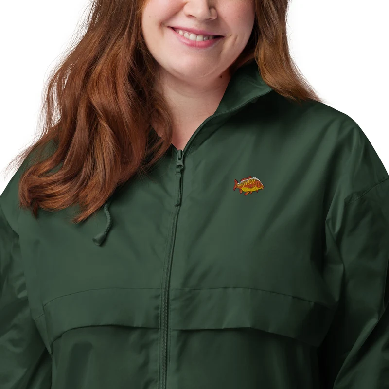 Windbreaker mit Spiegelkarpfen