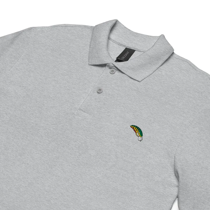 Poloshirt mit Böser Wobbler Stickerei
