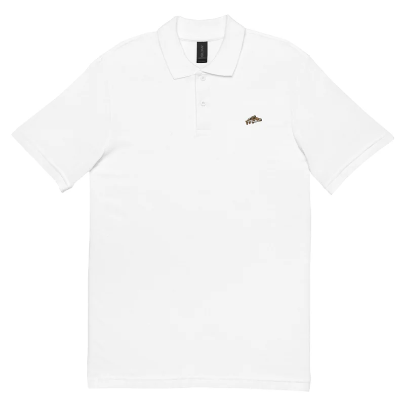 Poloshirt mit Golden Zander