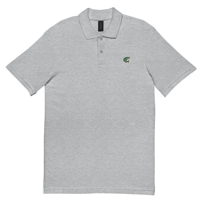 Poloshirt mit Hecht