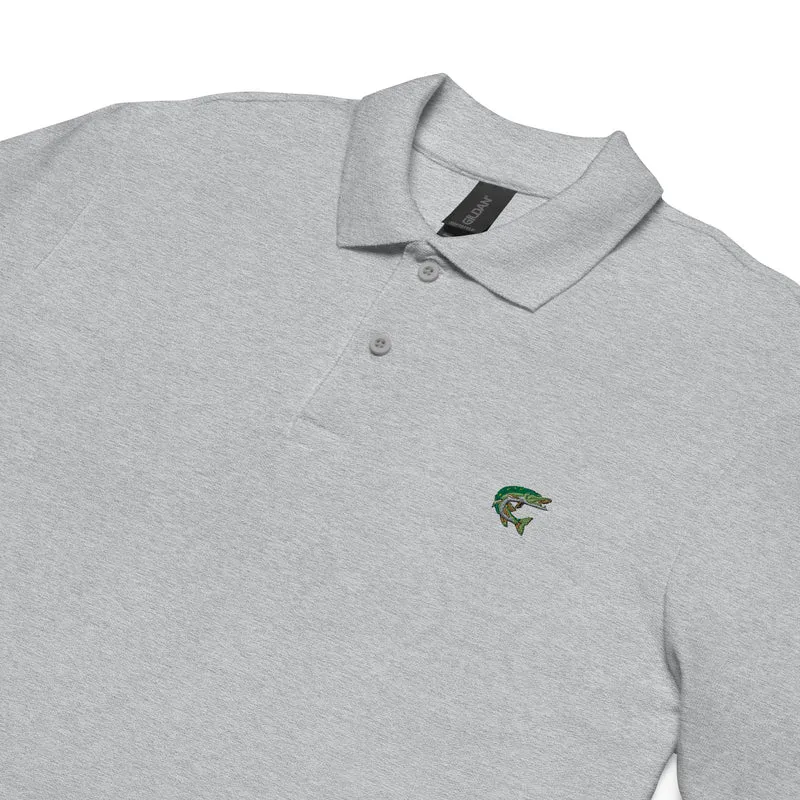 Poloshirt mit Hecht