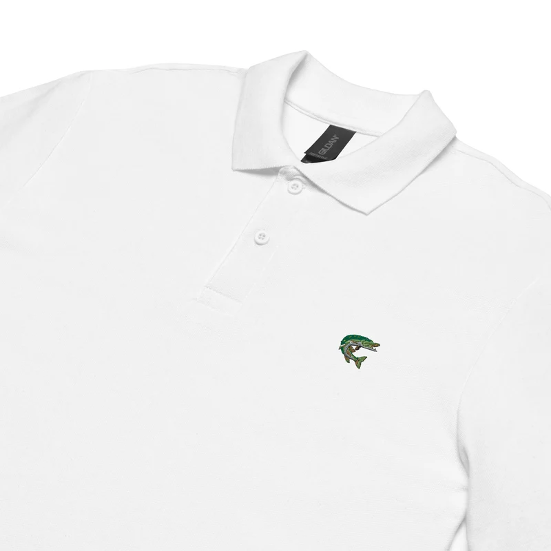 Poloshirt mit Hecht