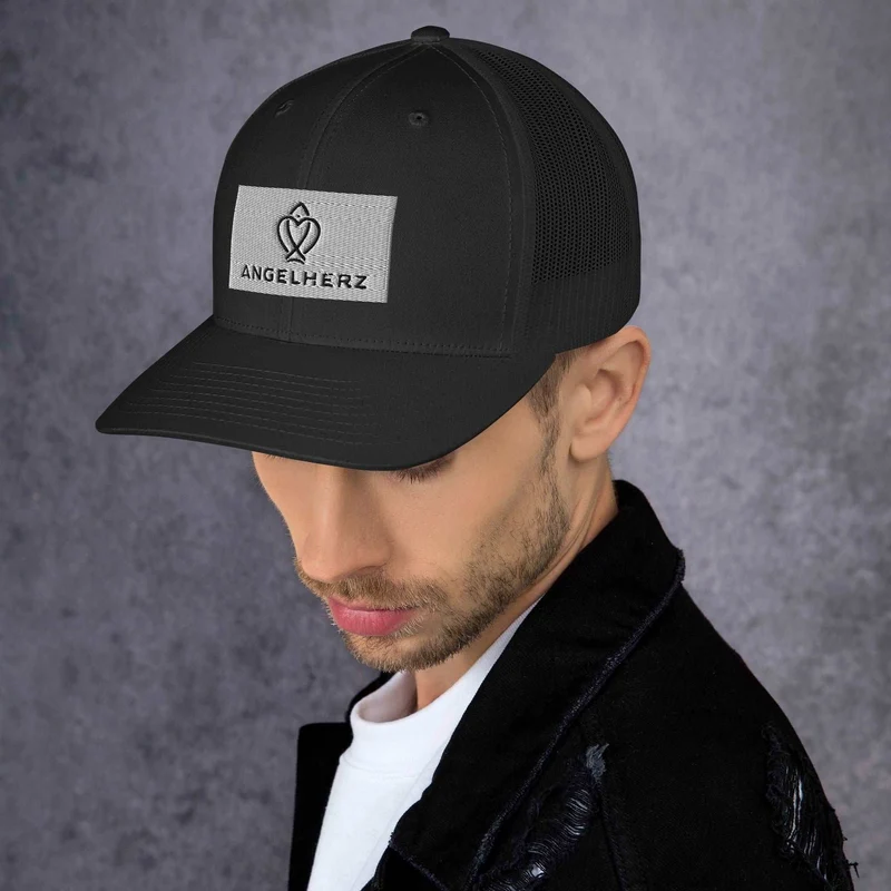 Angelherz Cap mit Stick - Logo
