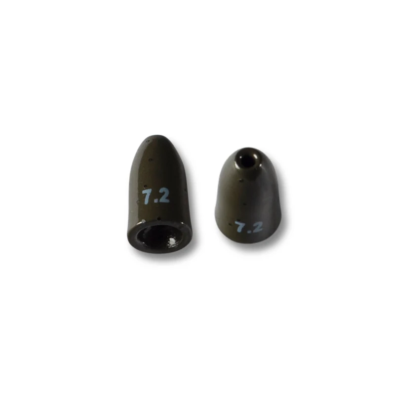 Toppies Bullet Weight Tungsten Green Pumpkin