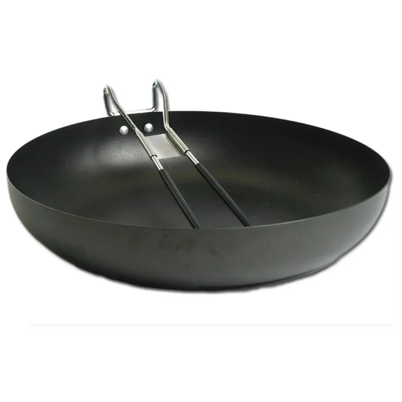 Camping Pfanne mit Klappstiel 25 cm