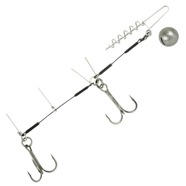 Spro Screw-In Swivel Rig 4 cm – Flexibles Vorfachzubehör für Angler