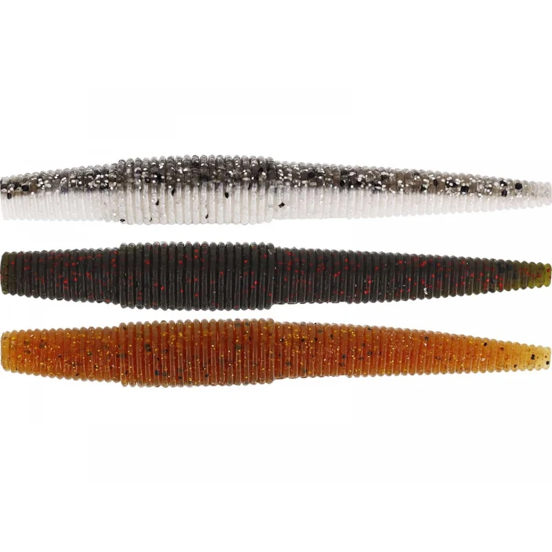 Westin Ned Worm 7 cm 3 g – 7er Set Softbaits für Raubfische