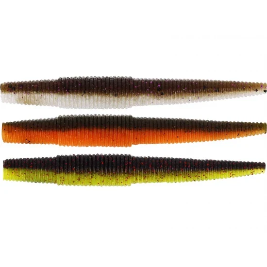 Westin Ned Worm 7 cm 3 g – 7er Set Softbaits für Raubfische