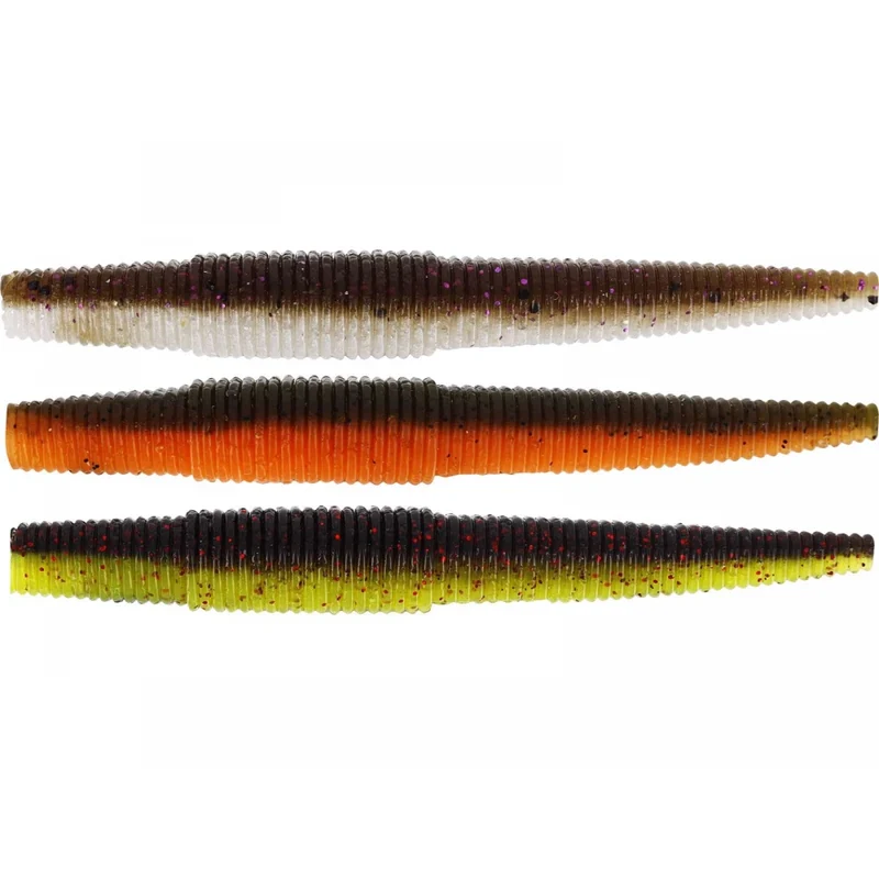 Westin Ned Worm 7 cm 3 g – 7er Set Softbaits für Raubfische