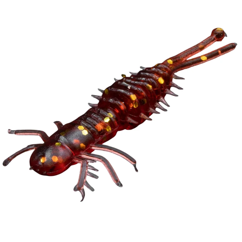 Tackle P*rn Dragon Larve 4 cm – 10 Stk Softbaits für Barsch & Forelle