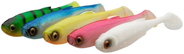 Savage Gear Craft Shad 2,6g – Dark Water Mix, 5 Stück