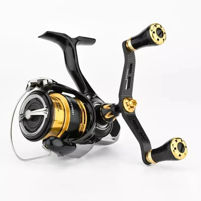 Gomexus Double Carbon Handle 98mm mit CNC20 Knobs | Daiwa | 23 Legalis