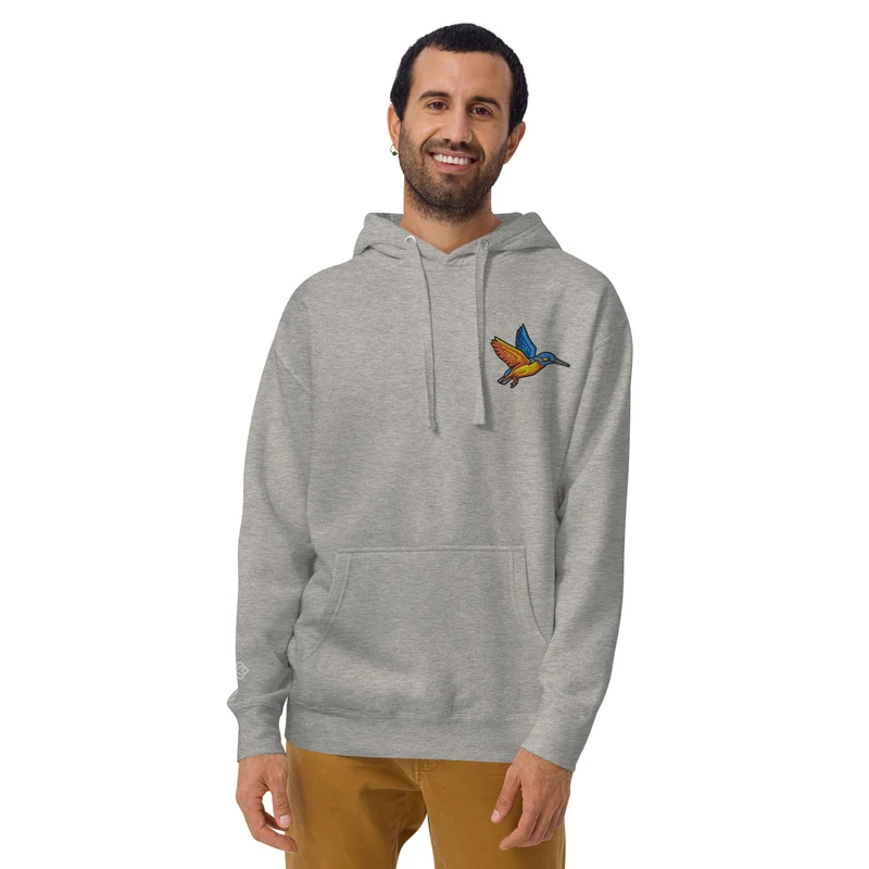Eis Vogel Unisex-Kapuzenpullover
