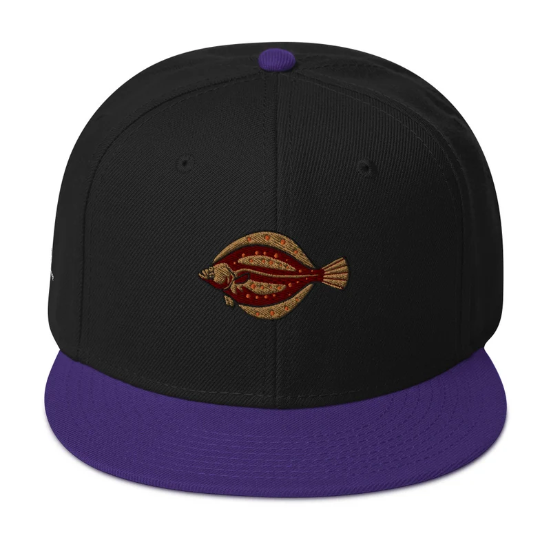 Snapback-Cap Scholle Stickerei