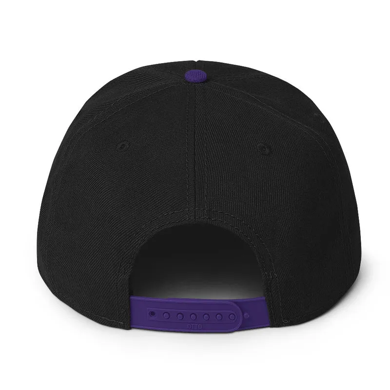 Snapback-Cap Scholle Stickerei