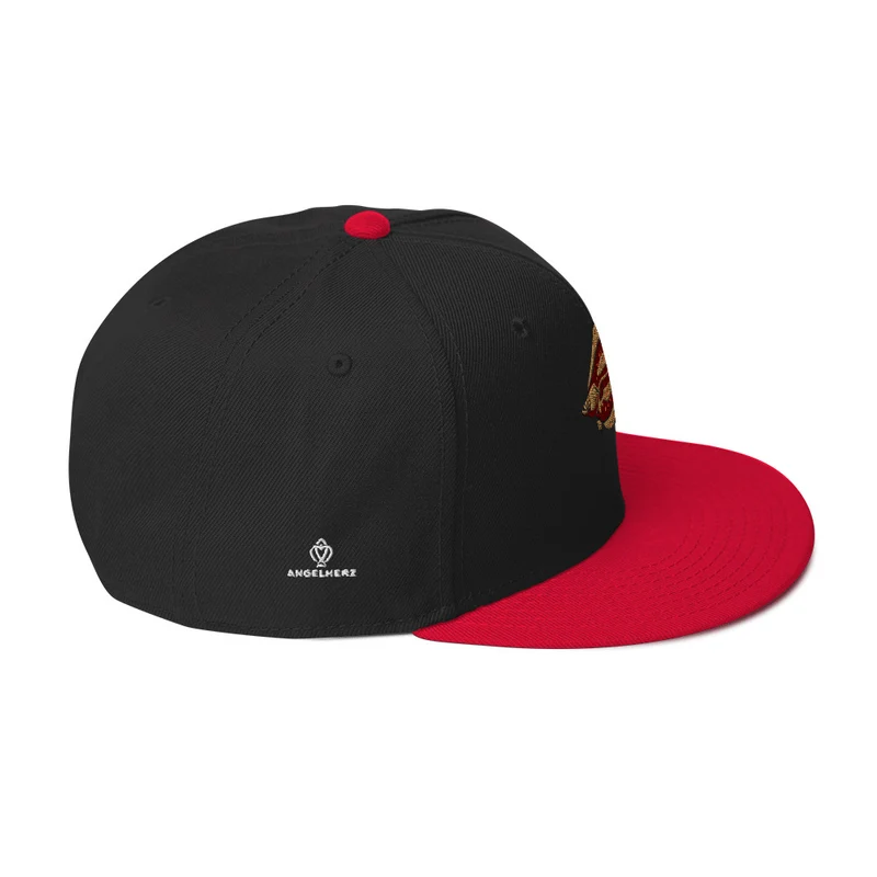 Snapback-Cap Scholle Stickerei