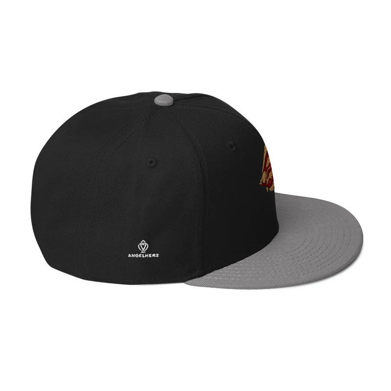 Snapback-Cap Scholle Stickerei