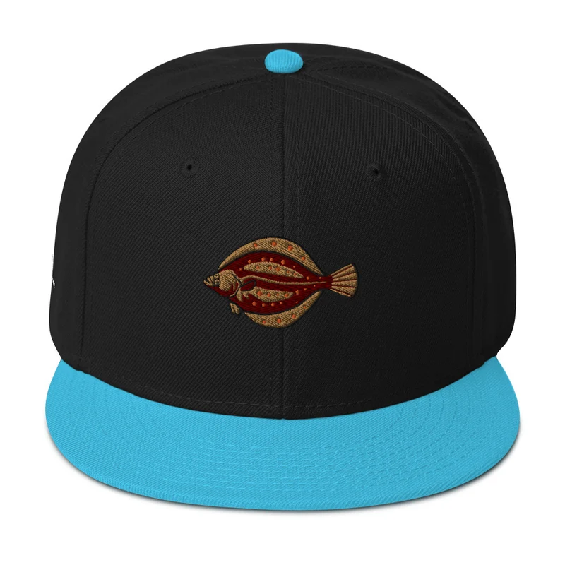 Snapback-Cap Scholle Stickerei