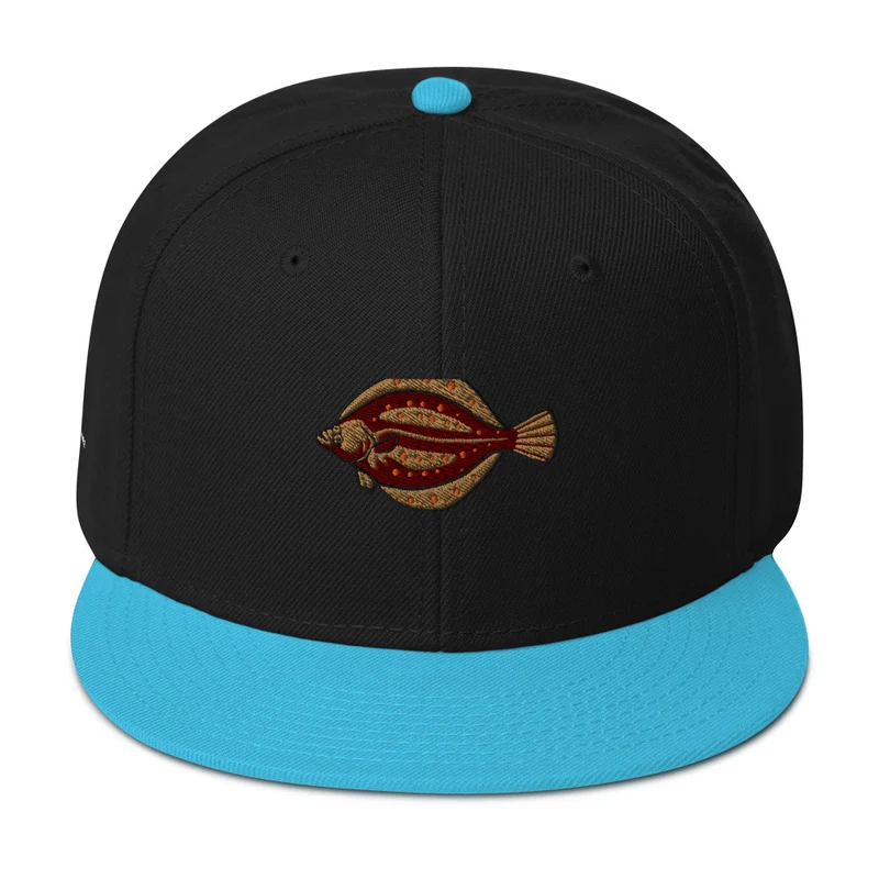 Snapback-Cap Scholle Stickerei