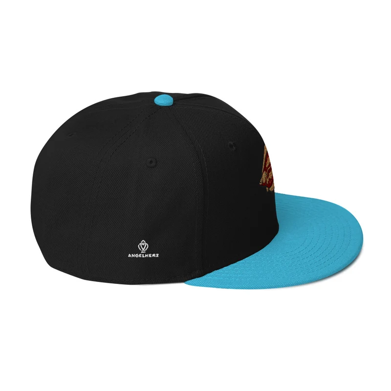 Snapback-Cap Scholle Stickerei