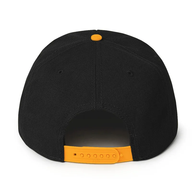 Snapback-Cap Scholle Stickerei