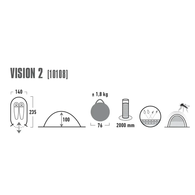 Popup Zelt Vision 2