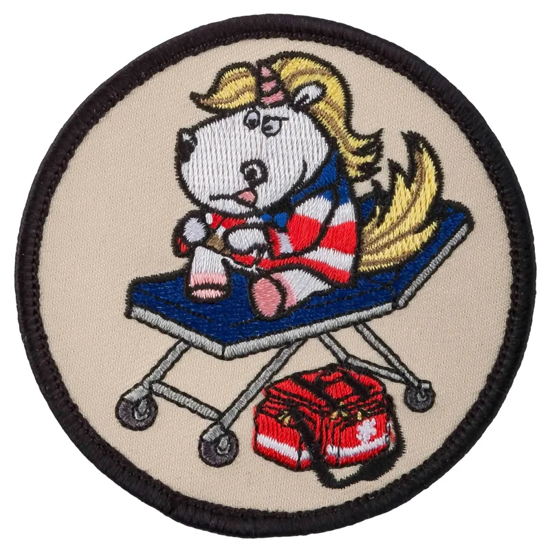 Patch Rettungssanitäter Einhorn