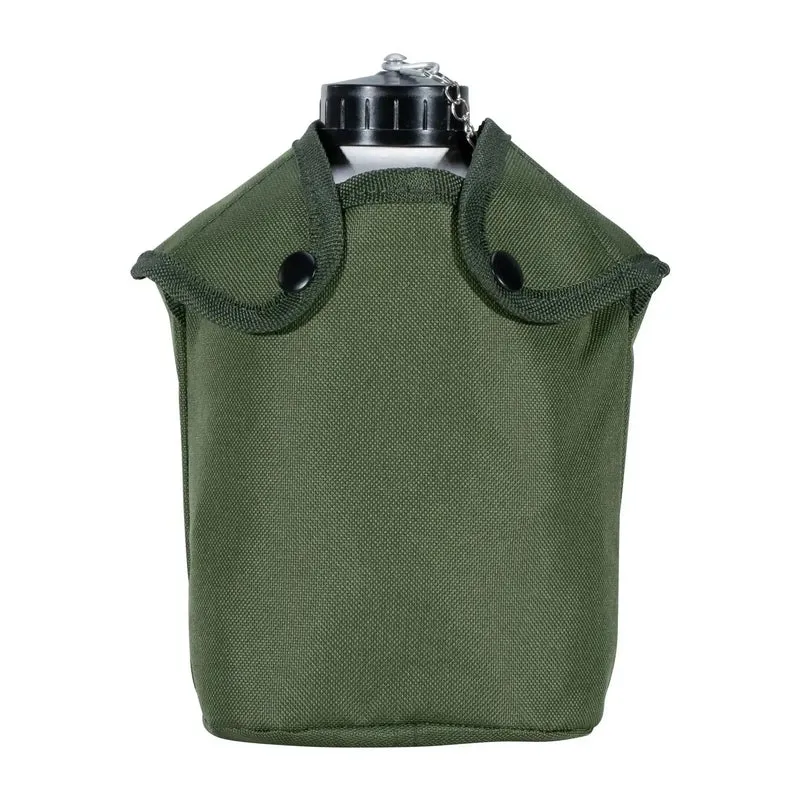 Französische Feldflasche Alu m. Hülle