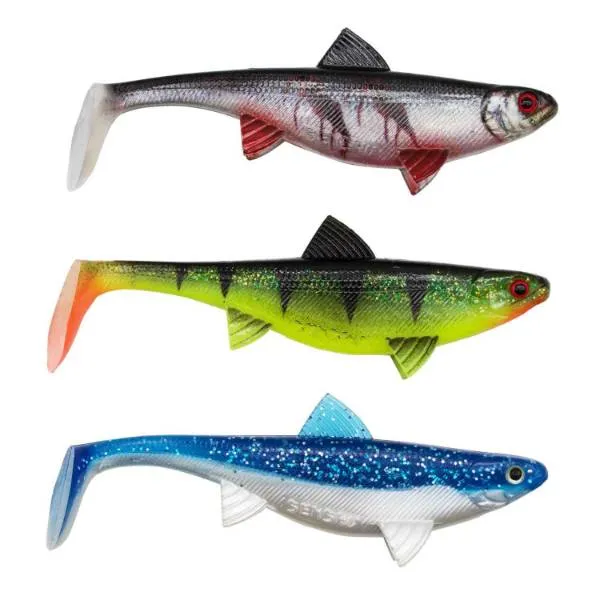 Senshu Real Fin Shad 12 Mixpack 12cm 13g 3 Stück