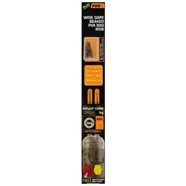 Fox Edges Wide Gape PVA Ready Rig Gr. 8