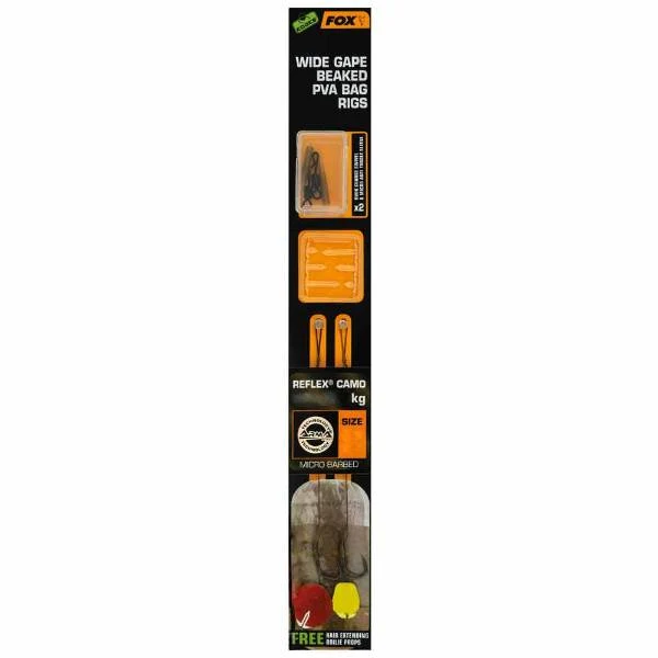 Fox Edges Wide Gape PVA Ready Rig Gr. 4