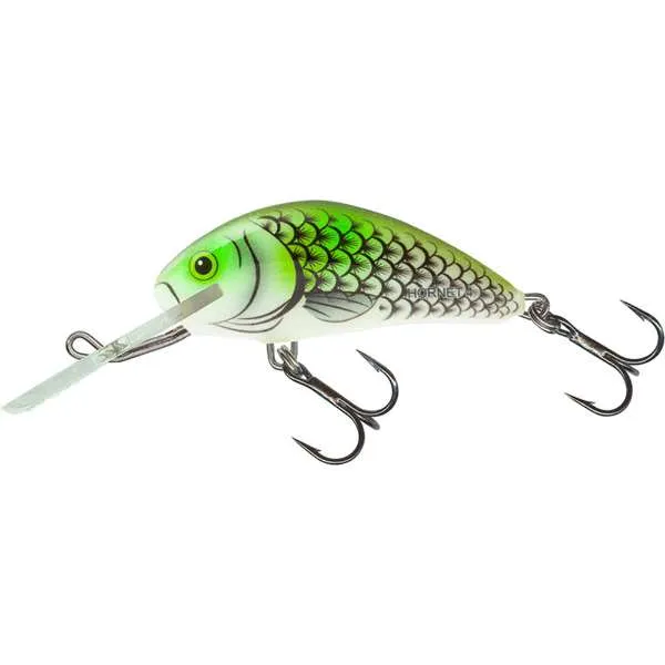 Salmo Hornet Sinking Plug | Olive Hot Spot | 6cm