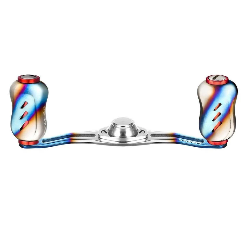 Gomexus Blade Titanium 100mm Handle mit 22 mm Titanium Flame Knobs (8x5mm)