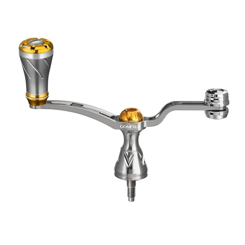 Gomexus Side Balance Handle 52mm mit 20mm CNC Power Knobs | Daiwa