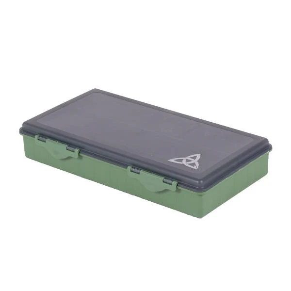 X2 Karpfenbox Grün 9-teilig Zubehör
