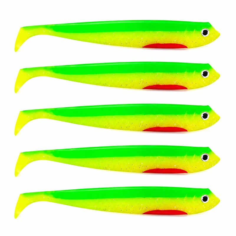 Eurocatch Gummifisch für Zander - Shad, 5 Stk