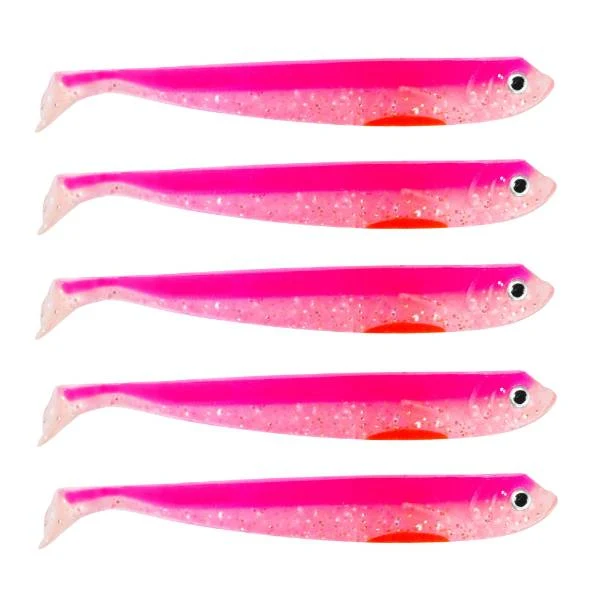 Eurocatch Gummifisch für Zander - Shad, 5 Stk