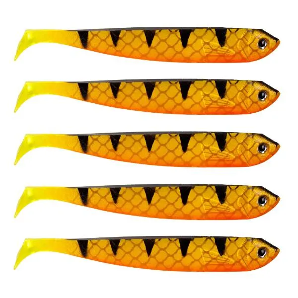 Eurocatch Gummifisch für Zander - Shad, 5 Stk