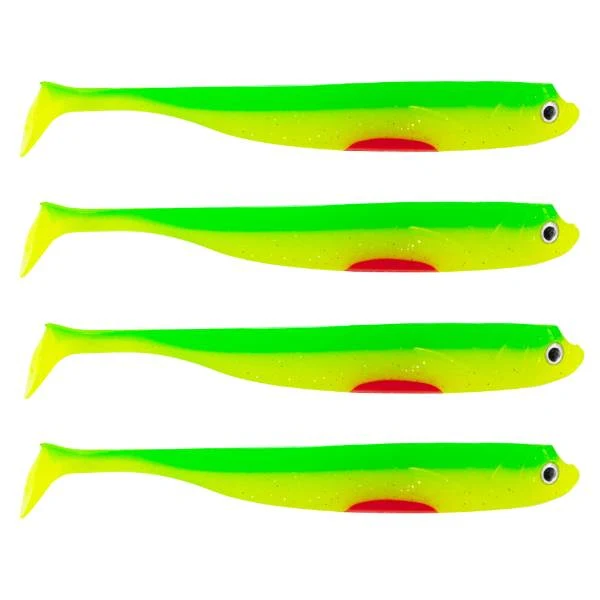 Eurocatch Gummifisch für Zander - Shad, 5 Stk
