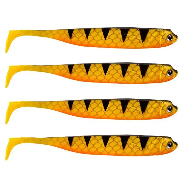 Eurocatch Gummifisch für Zander - Shad, 5 Stk