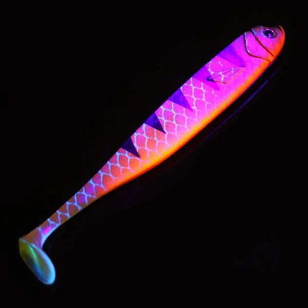 Eurocatch Gummifisch für Zander - Shad, 5 Stk