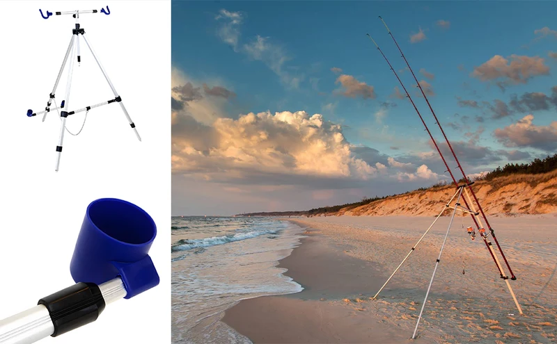 X2 3-Bein Strandstütze Deluxe 150cm