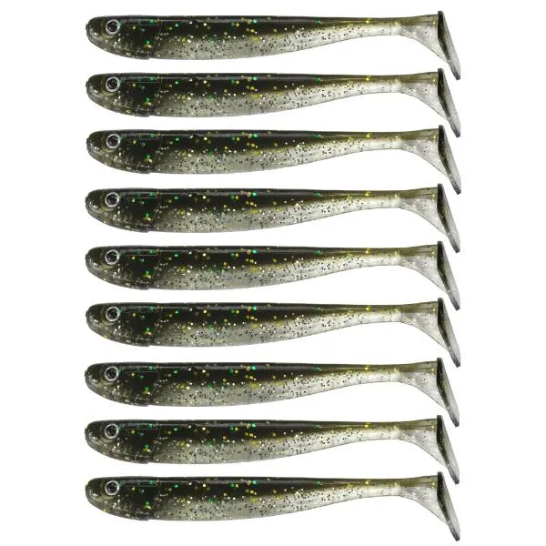 Eurocatch Jig n Swim Shad Glitter - 7,5-12cm - Gummiköder