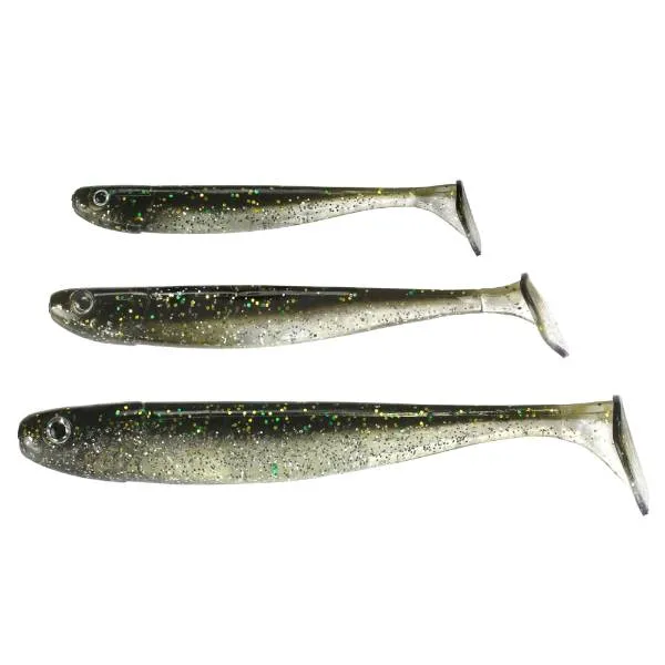 Eurocatch Jig n Swim Shad Glitter - 7,5-12cm - Gummiköder