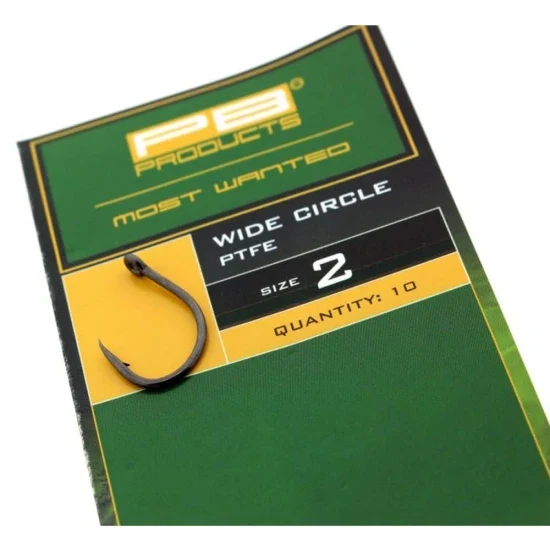 PB Products Wide Circle Haken PTFE (10 Stk.)