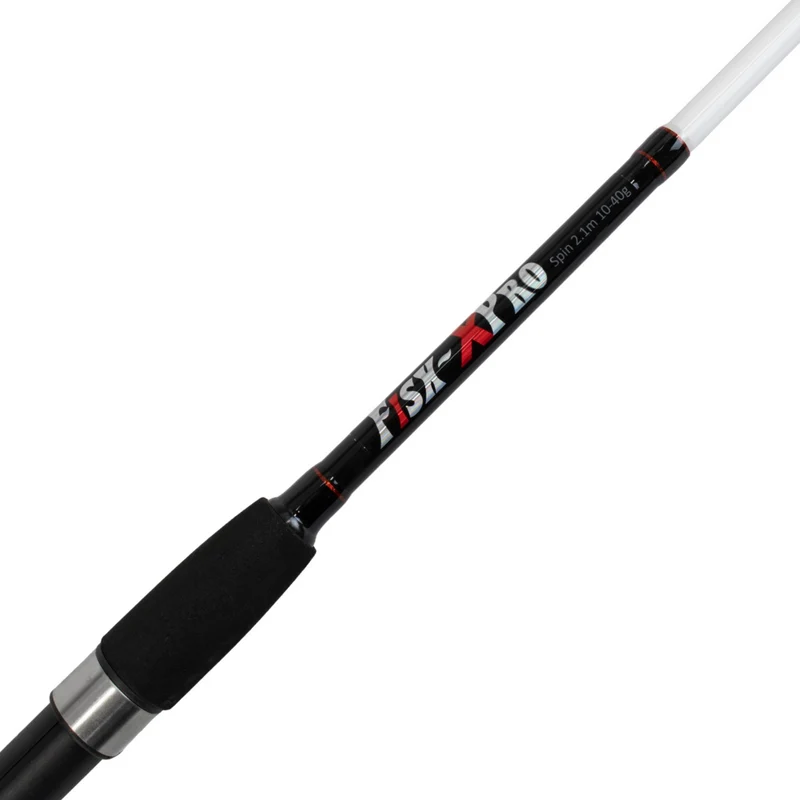 FISH-XPRO Raubfisch-Set 2,10 m – Spinnangel Komplettset für Hecht, Zander & Barsch